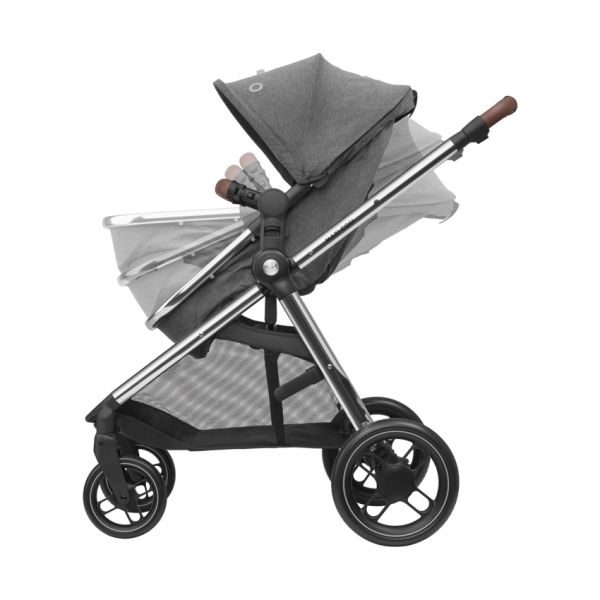 Maxi Cosi Zelia 3 Luxe 2-in-1 Kinderwagen - Twillic Grey Maxi Cosi Zelia 3 Luxe 2-in-1 Kinderwagen - Twillic Grey