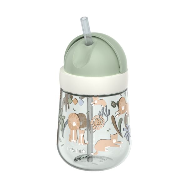 Mepal X Little Dutch Safari Friends Mio Rietjesbeker - 300 ml Mepal X Little Dutch Safari Friends Mio Rietjesbeker - 300 ml