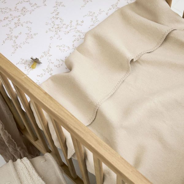 Meyco Baby Wiegdeken Geweven Uni Sand 75 x 100 cm Meyco Baby Wiegdeken Geweven Uni Sand 75 x 100 cm