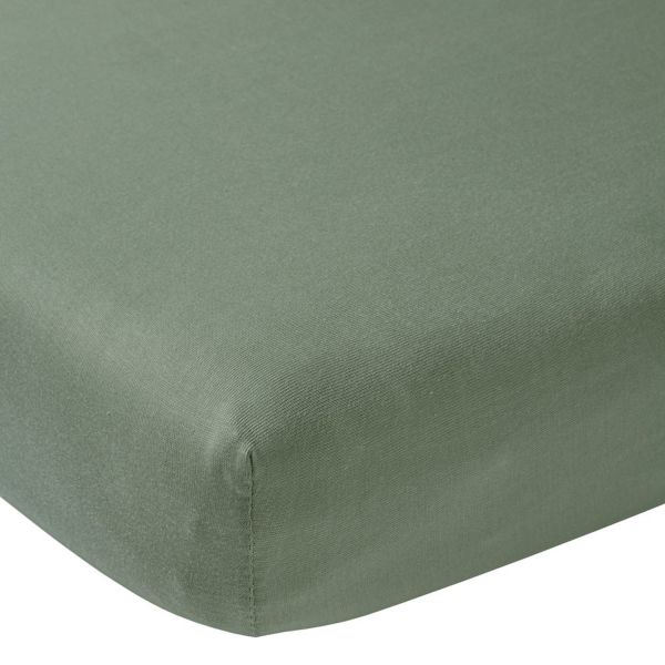 Meyco Jersey Hoeslaken - 60 x 120 cm - Forest Green Meyco Jersey Hoeslaken - 60 x 120 cm - Forest Green