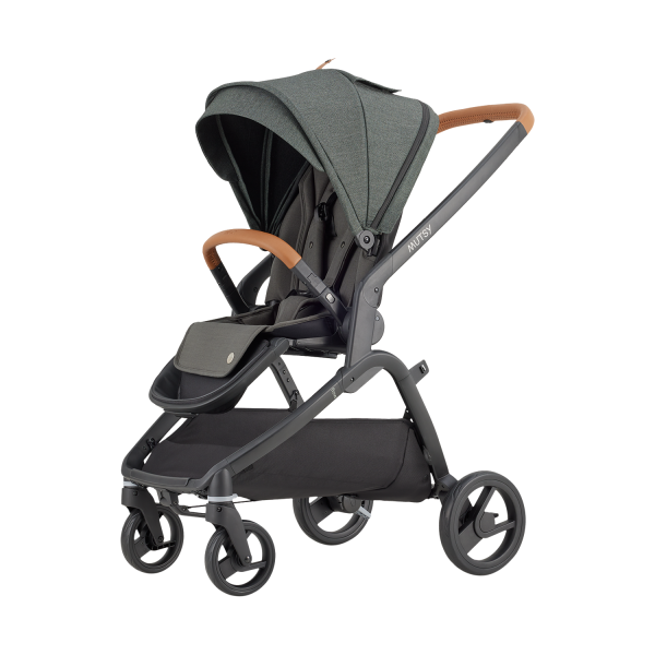 Mutsy Wandelwagen Flow Black Frame - Cognac Grip - Urban Green
Mutsy Wandelwagen Flow Black Frame - Cognac Grip - Urban Green