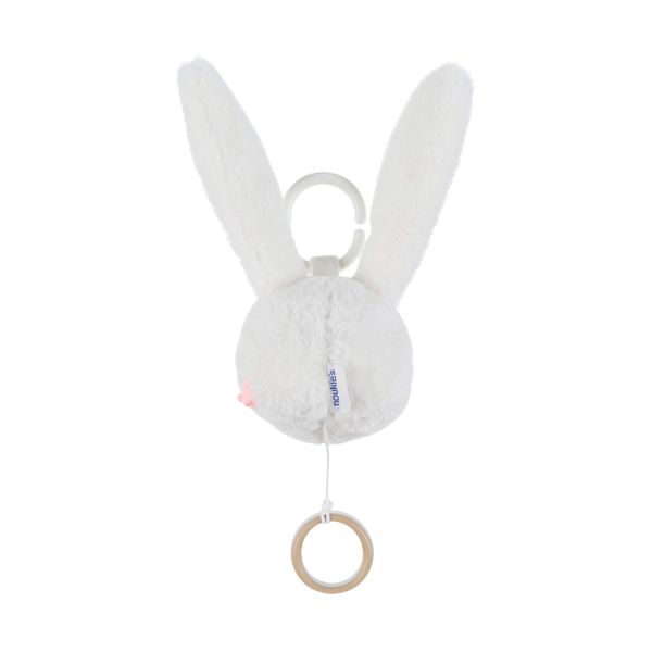 Noukie's B&M Musicale Knuffel - 20 cm - Snow Noukie's B&M Musicale Knuffel - 20 cm - Snow