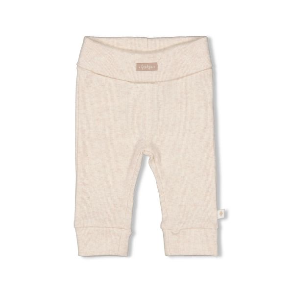 Feetje Broek Rib The Magic Is In You Offwhite Melange 44
