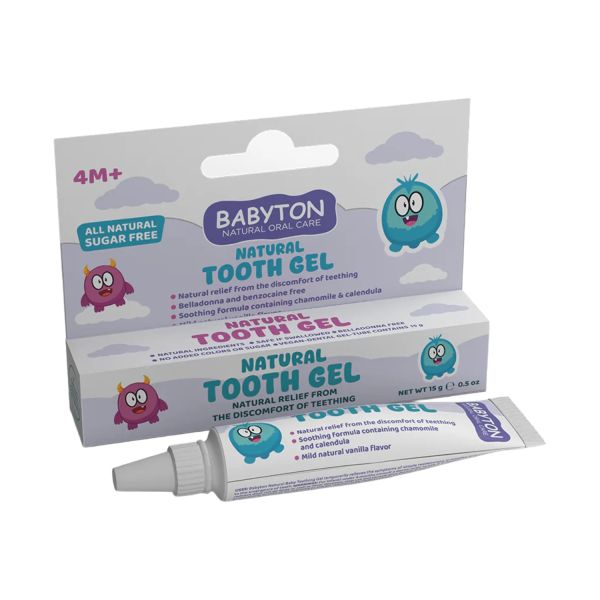 Babyton Natuurlijke Tandgel - 15 Gram Babyton Natuurlijke Tandgel - 15 Gram