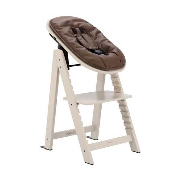 Kidsmill Up! Newborn Kussen - Leatherlook - Brownie Kidsmill Up! Newborn Kussen - Leatherlook - Brownie
