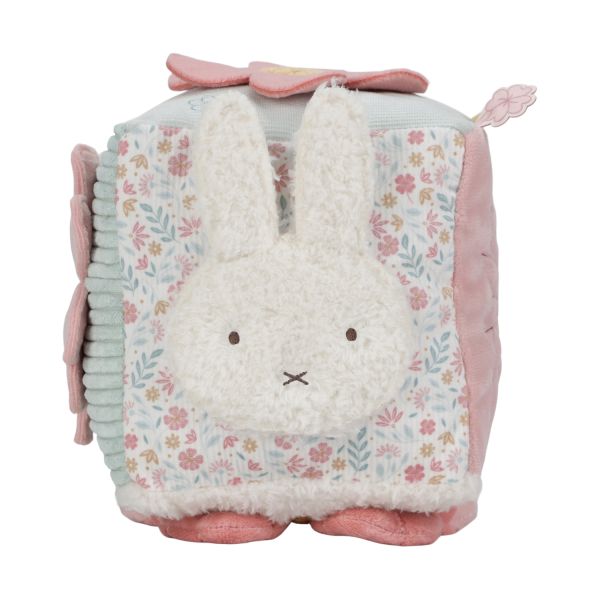 Nijntje X Little Dutch Lucky Soft Activiteitenkubus - Blossom Nijntje X Little Dutch Lucky Soft Activiteitenkubus - Blossom