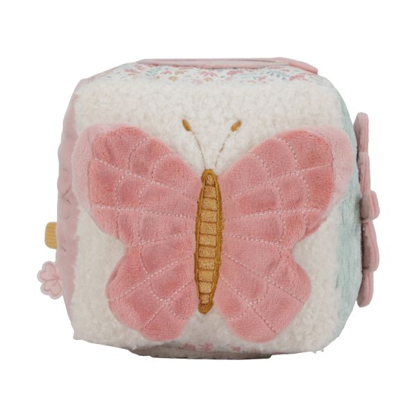 Nijntje X Little Dutch Lucky Soft Activiteitenkubus - Blossom Nijntje X Little Dutch Lucky Soft Activiteitenkubus - Blossom