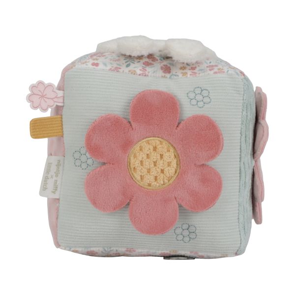 Nijntje X Little Dutch Lucky Soft Activiteitenkubus - Blossom Nijntje X Little Dutch Lucky Soft Activiteitenkubus - Blossom