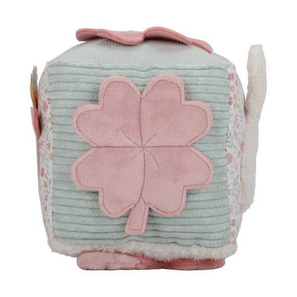 Nijntje X Little Dutch Lucky Soft Activiteitenkubus - Blossom Nijntje X Little Dutch Lucky Soft Activiteitenkubus - Blossom