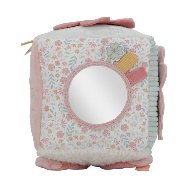 Nijntje X Little Dutch Lucky Soft Activiteitenkubus - Blossom Nijntje X Little Dutch Lucky Soft Activiteitenkubus - Blossom