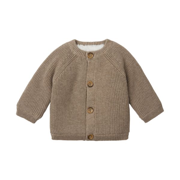 Noppies Vest Knit Nevers Taupe Melange 68 Noppies Vest Knit Nevers Taupe Melange 68