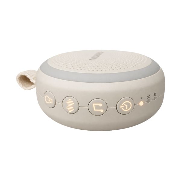 Noukie's KYYA® Draagbaar Nachtlampje Met Muziek - Beige Noukie's KYYA® Draagbaar Nachtlampje Met Muziek - Beige