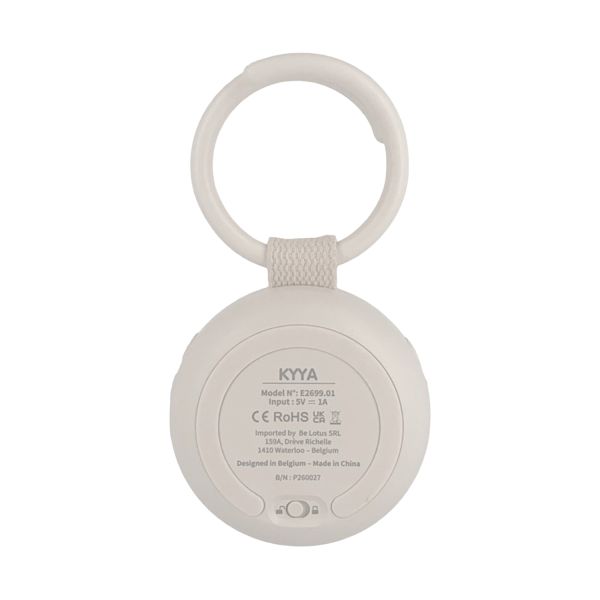 Noukie's KYYA® Draagbaar Nachtlampje Met Muziek - Beige Noukie's KYYA® Draagbaar Nachtlampje Met Muziek - Beige