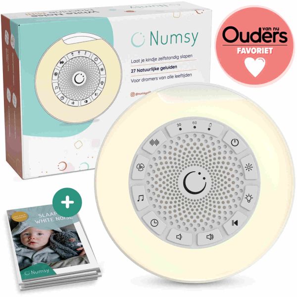 Numsy Mini Slaaptrainer - White Noise Numsy Mini Slaaptrainer - White Noise