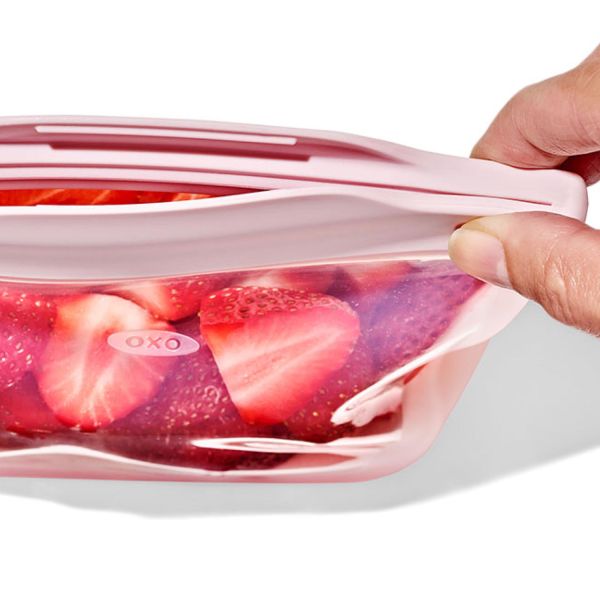 OXO Tot Bewaarzakken - 2 Pack - Silicone - Opal & Dusk