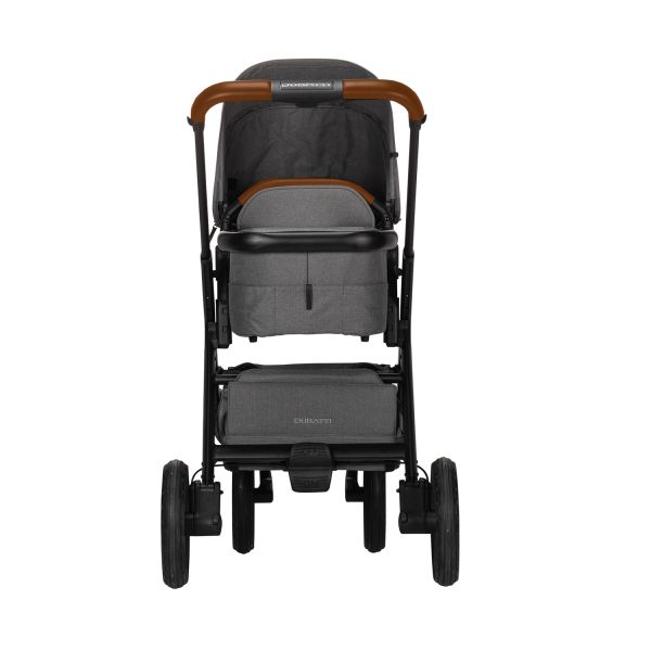 Dubatti One E5 2-in-1 Kinderwagen Black/Cognac - Grey Dubatti One E5 2-in-1 Kinderwagen Black/Cognac - Grey