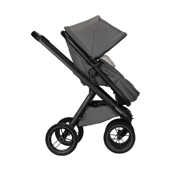 Dubatti One E5 2-in-1 Kinderwagen Black - Grey Dubatti One E5 2-in-1 Kinderwagen Black - Grey