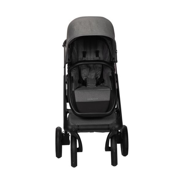 Dubatti One E5 2-in-1 Kinderwagen Black - Grey Dubatti One E5 2-in-1 Kinderwagen Black - Grey