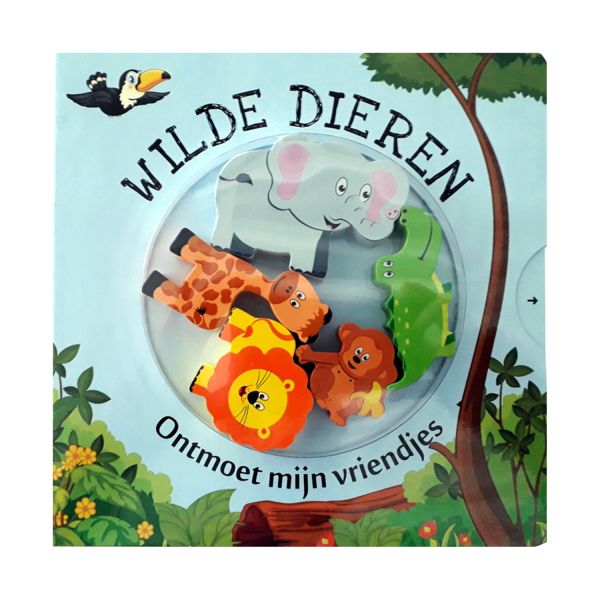 Mondikaarten Boekje - Ontmoet mijn vriendjes - Wilde dieren