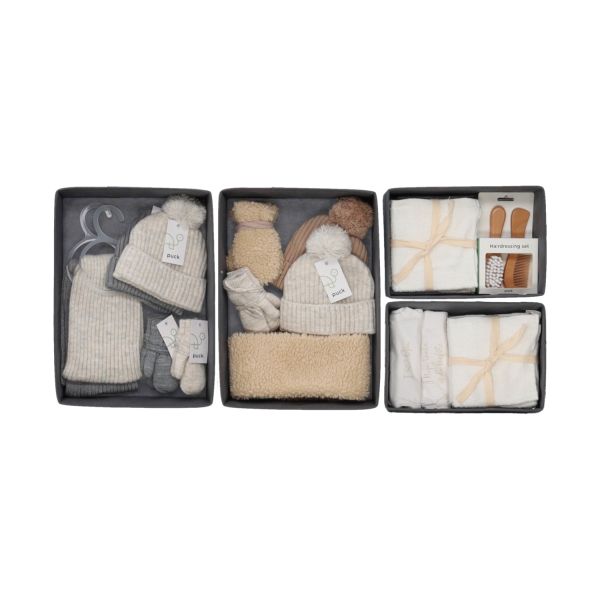 Puck Organizer Set 4 stuks - Donkergrijs
