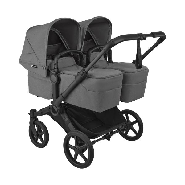 Bugaboo Donkey 6 Renew Twin Essentiële Bundel Tweelingwagen - Moon Grey Bugaboo Donkey 6 Renew Twin Essentiële Bundel Tweelingwagen - Moon Grey