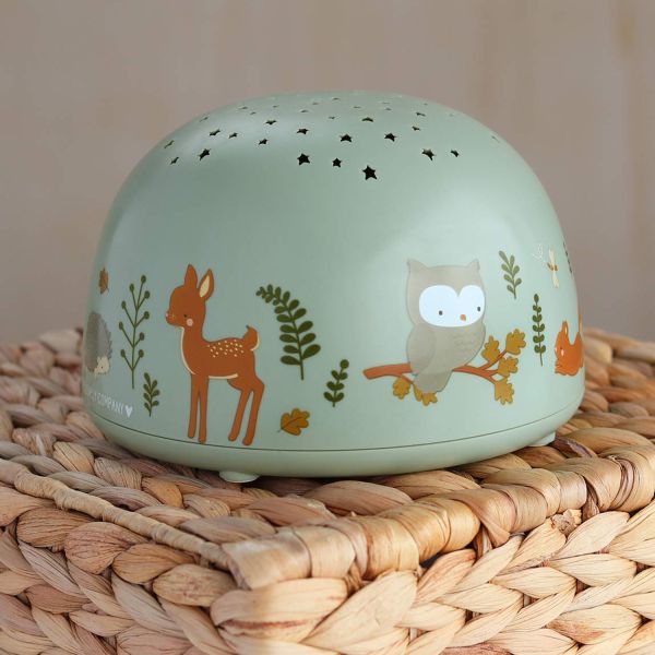 A Little Lovely Company Projector Lamp - Forest Friends A Little Lovely Company Projector Lamp - Forest Friends