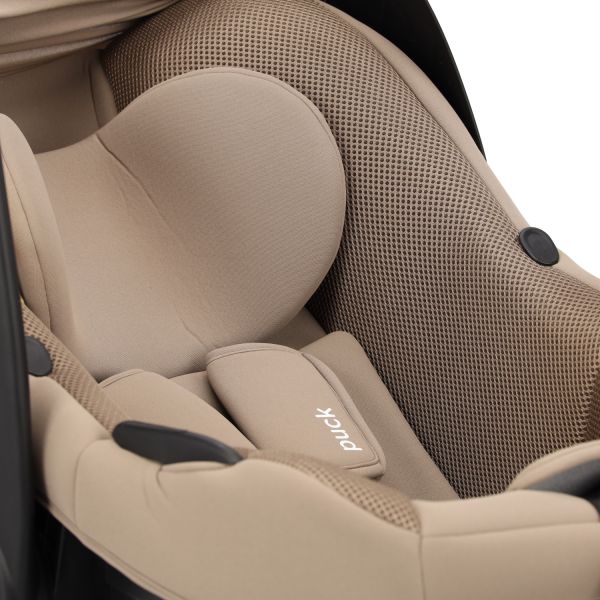 Puck Jix Isofix Autostoel - Bruin Puck Jix Isofix Autostoel - Bruin
