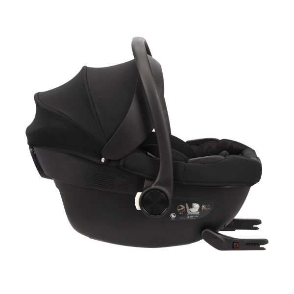 Qute Q-Journey 3-in-1 Kinderwagen Taupe - Jix Autostoel Zwart Qute Q-Journey 3-in-1 Kinderwagen Taupe - Jix Autostoel Zwart