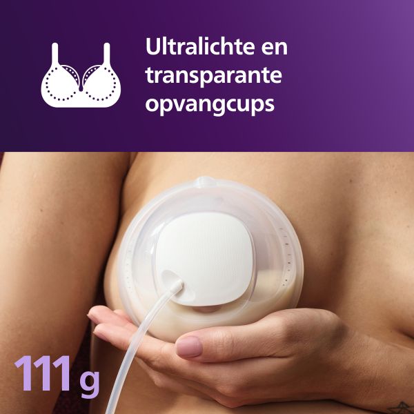 Philips Avent Borstkolf - Handsfree Enkelzijdig + Melkbewaarzakje