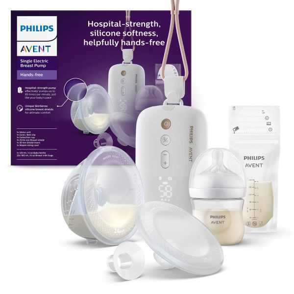 Philips Avent Borstkolf - Handsfree Enkelzijdig + Melkbewaarzakje