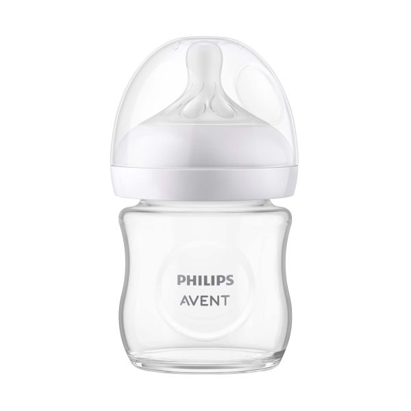 Philips Avent Fles Glas Natural Response 120ml Philips Avent Fles Glas Natural Response 120ml