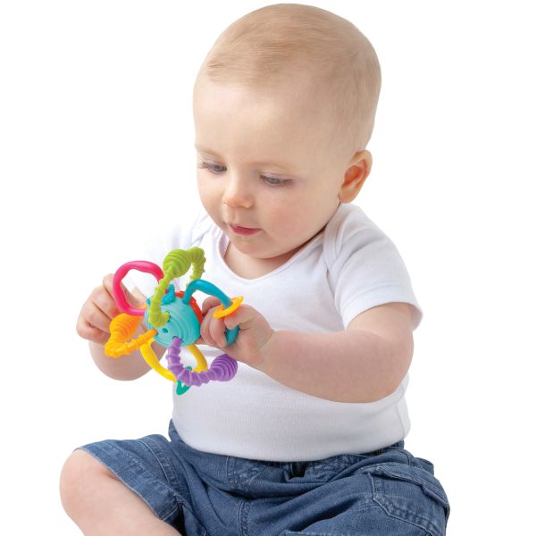 Playgro Bend And Twist Teething Rattle Playgro Bend And Twist Teething Rattle