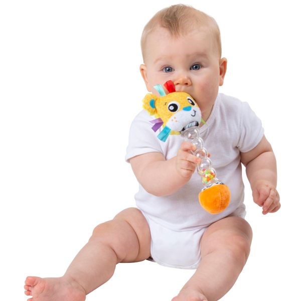 Playgro Safari Shaker Rain Rattle Stick Playgro Safari Shaker Rain Rattle Stick