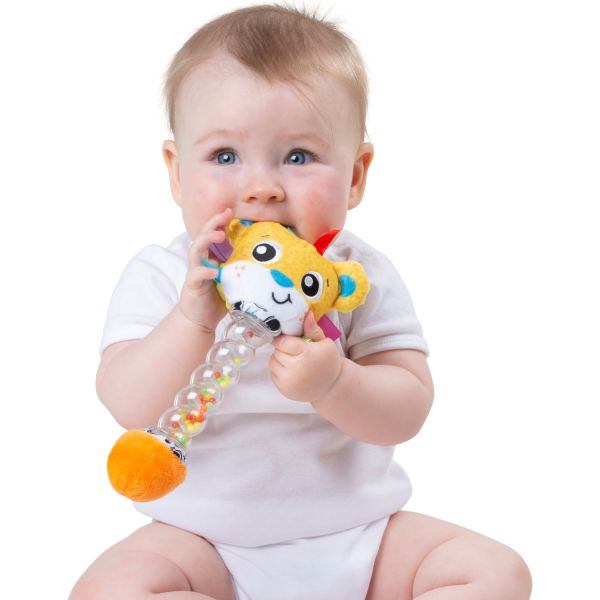 Playgro Safari Shaker Rain Rattle Stick Playgro Safari Shaker Rain Rattle Stick