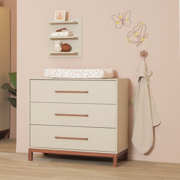 Interbaby Ledikant 60 x 120 - Commode - Hanglegkast - Pluto