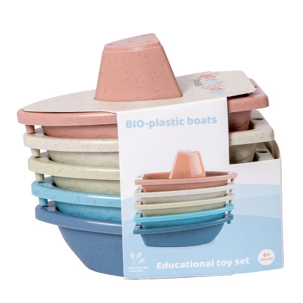 Speelgoedtopdeals Bad Bootjes - 5 Stuks - Bioplastic Speelgoedtopdeals Bad Bootjes - 5 Stuks - Bioplastic