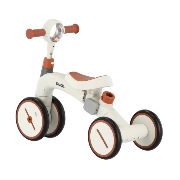 Puck 3-In-1 Driewieler - Wit/Bruin Puck 3-In-1 Driewieler - Wit/Bruin