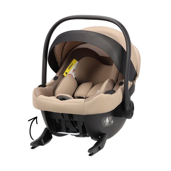 Puck Jix Isofix Autostoel - Bruin Puck Jix Isofix Autostoel - Bruin
