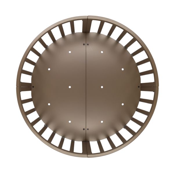 Puck Ronde Box - Chestnut - Inclusief Matras