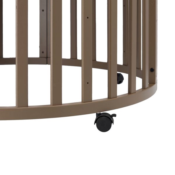 Puck Ronde Box - Chestnut - Inclusief Matras