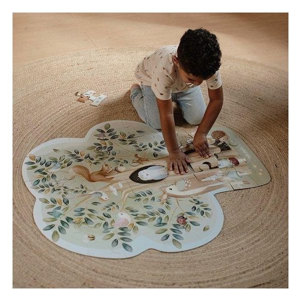 Little Dutch Vloerpuzzel Forest Friends FSC