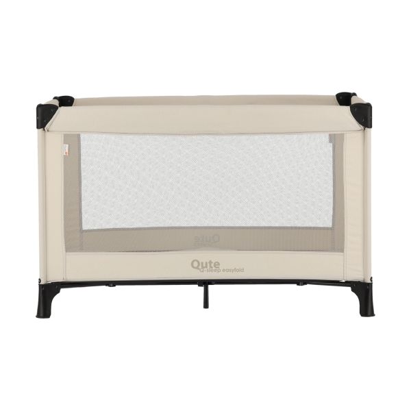 Qute Q-Sleep Campingbed Easyfold + Q-Matti Matras incl. Hoes - Ivory Qute Q-Sleep Campingbed Easyfold + Q-Matti Matras incl. Hoes - Ivory