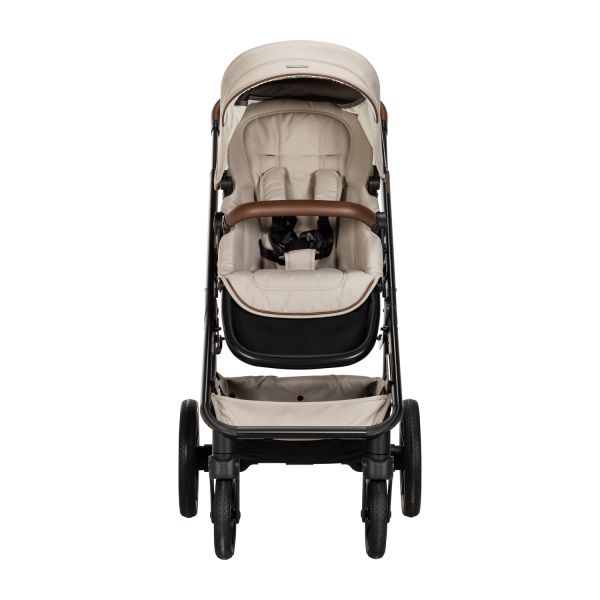 Qute Kinderwagen Q-Journey Taupe - Zwart Frame
