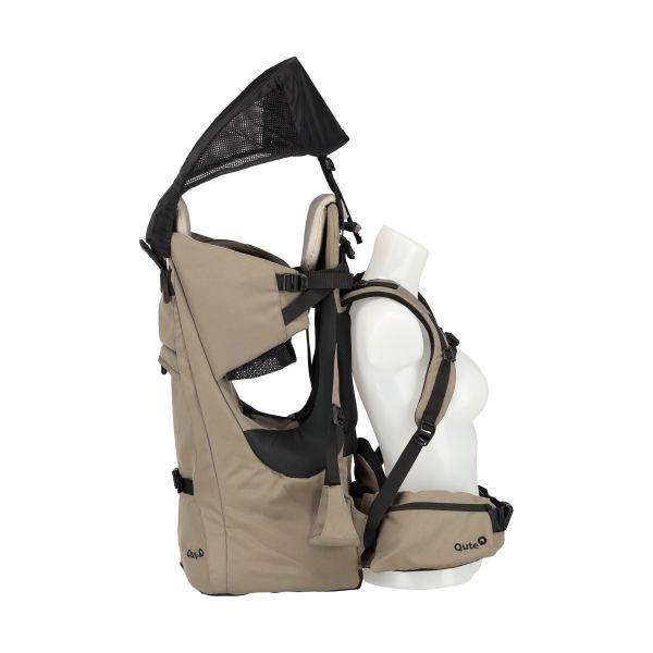 Qute Q-Nomade Kinderdrager - Bruin Qute Q-Nomade Kinderdrager - Bruin