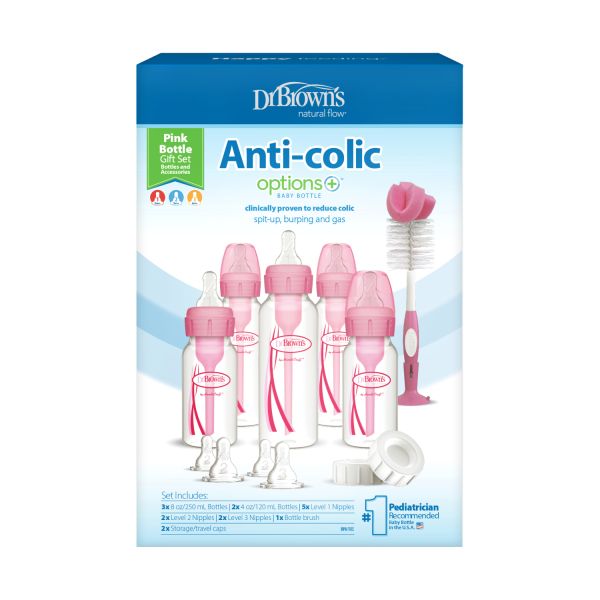 Dr. Brown's Giftset Standaard Options+ Roze Dr. Brown's Giftset Standaard Options+ Roze