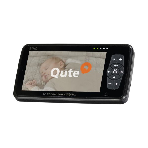 Qute Babyfoon Q-Connection Signal - Zwart Qute Babyfoon Q-Connection Signal - Zwart