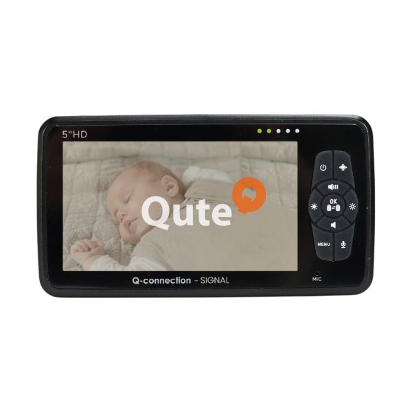 Qute Babyfoon Q-Connection Signal - Zwart Qute Babyfoon Q-Connection Signal - Zwart