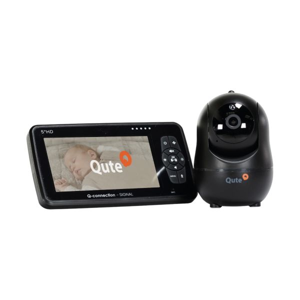 Qute Babyfoon Q-Connection Signal - Zwart Qute Babyfoon Q-Connection Signal - Zwart