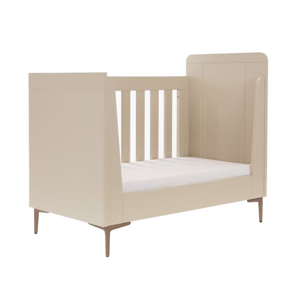 TWF Meegroeibed - Commode XL 3 Laden 1 Deur - Hanglegkast 2 Deuren 1 Lade Salerno Metaal