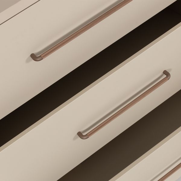 TWF Ledikant 60 x 120 - Commode 3 Laden - Hanglegkast 2 Deuren 1 Lade Salerno Metaal TWF Ledikant 60 x 120 - Commode 3 Laden - Hanglegkast 2 Deuren 1 Lade Salerno Metaal